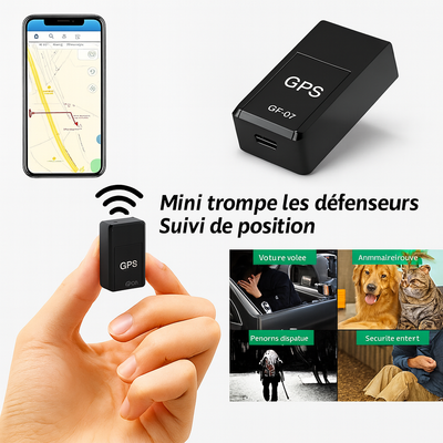 Mini magnetic GPS tracker