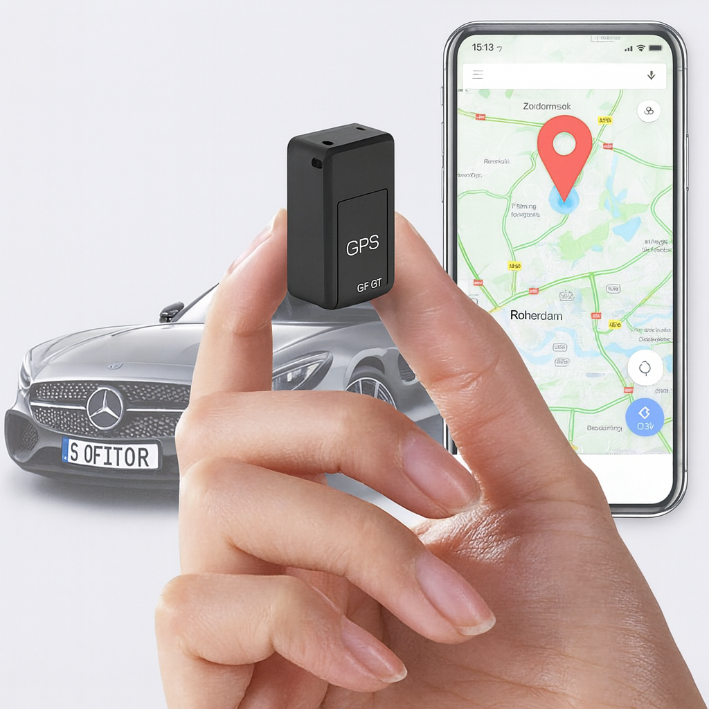 Mini magnetic GPS tracker