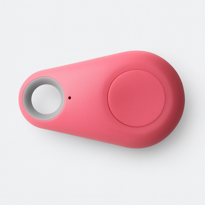 Pink Mini GPS tracker for dogs