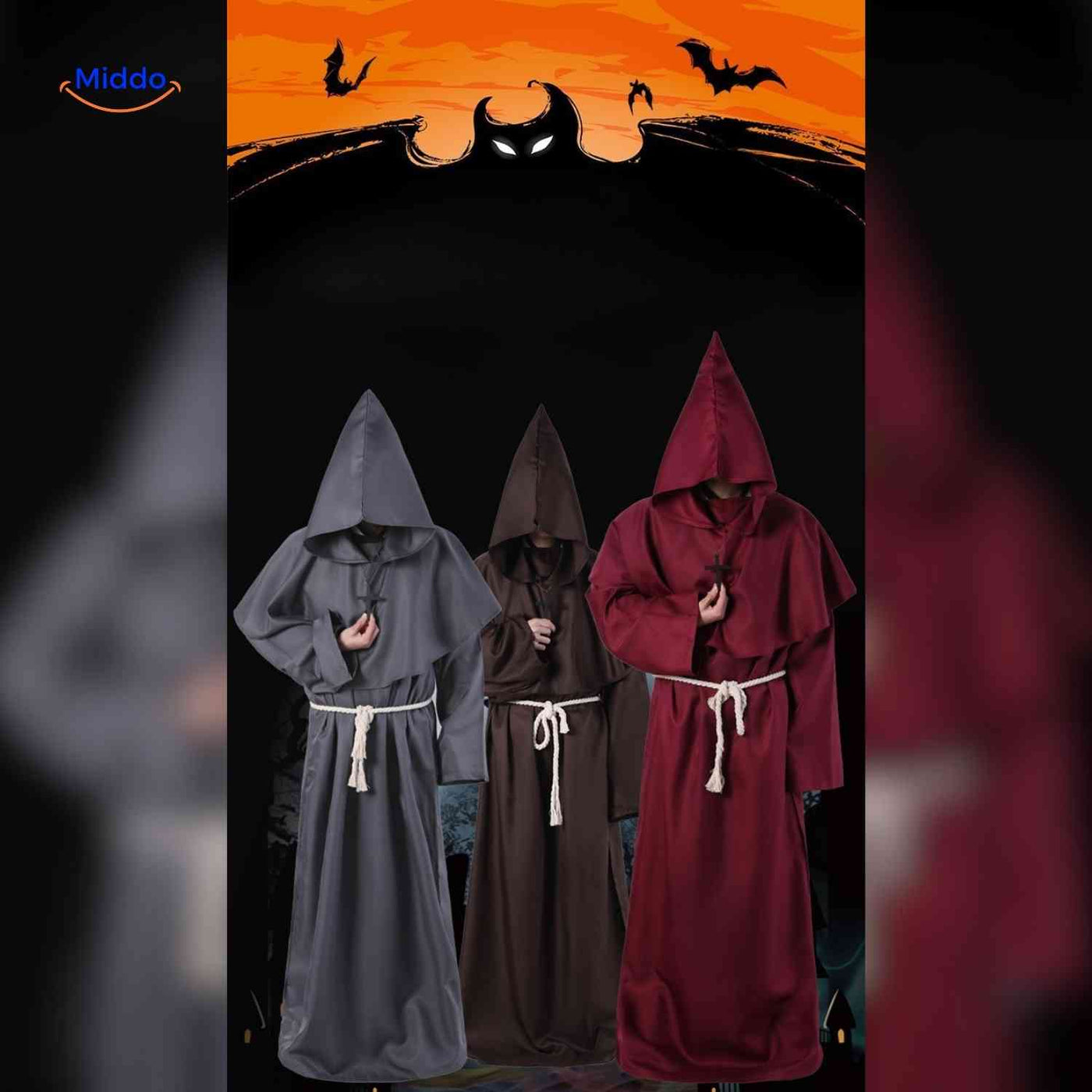 Monkara Costume | Design médiéval, confort & parfait pour Halloween