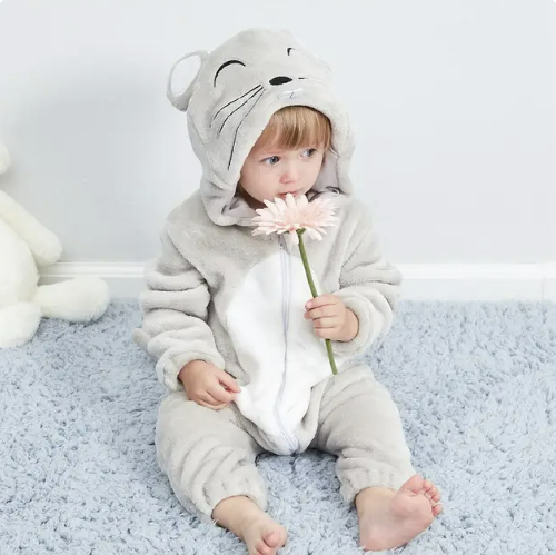 JungleBuddies Baby Onesies - Combinaisons d'animaux mignons pour votre tout-petit