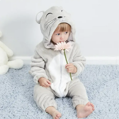 JungleBuddies Baby Onesies - Combinaisons d'animaux mignons pour votre tout-petit