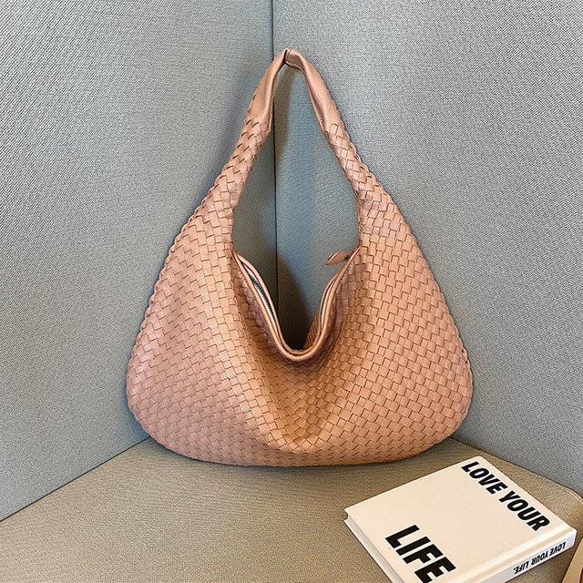 Delina - Sac à main tressé de luxe