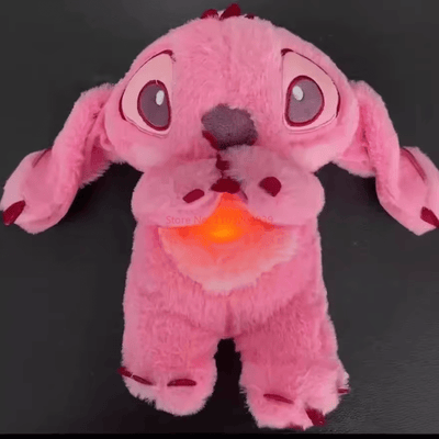 Jouet en peluche avec musique apaisante et mouvements respiratoires