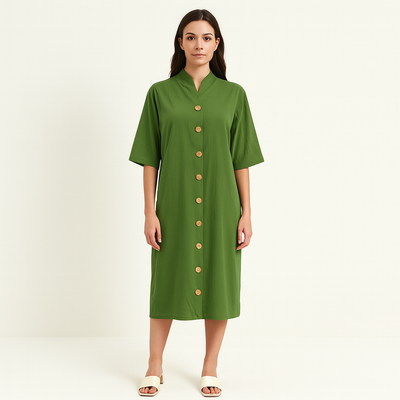 casual midi dress for women