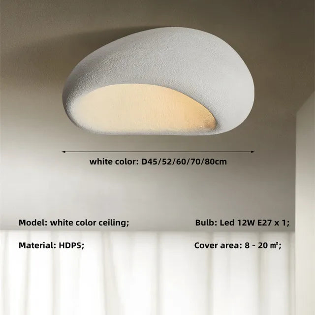 Стельовий світильник у сільському стилі Wabi Sabi LED Lamp