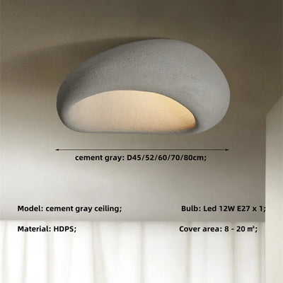 Стельовий світильник у сільському стилі Wabi Sabi LED Lamp