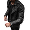 Veste slim fit avec fermeture éclair pour hommes