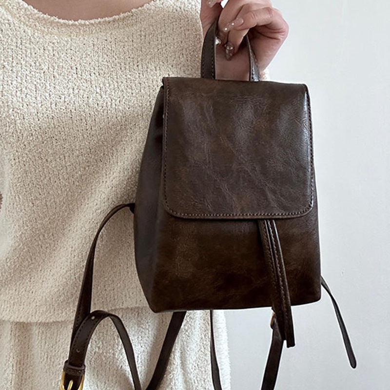 Voguecraft Sac à dos rétro stylisé - pour un usage quotidien - détail de voyage - taille compacte
