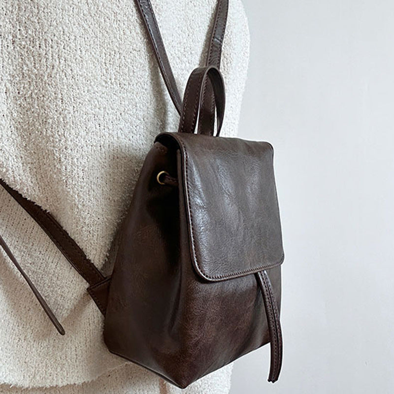 Voguecraft Sac à dos rétro stylisé - pour un usage quotidien - détail de voyage - taille compacte