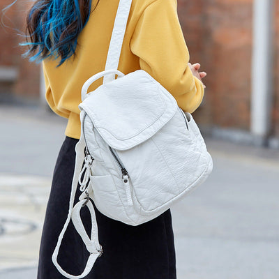 Sac à dos en cuir souple et élégant