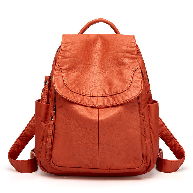 Sac à dos en cuir souple et élégant