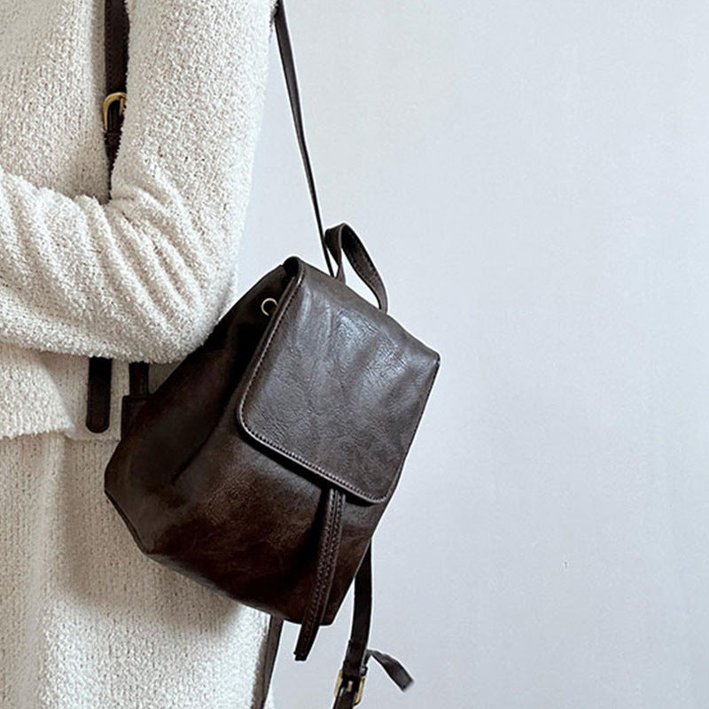 Voguecraft Sac à dos rétro stylisé - pour un usage quotidien - détail de voyage - taille compacte