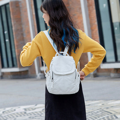Sac à dos en cuir souple et élégant