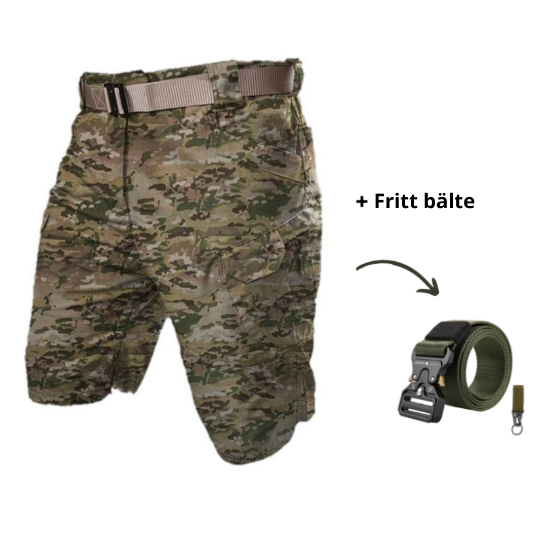 Alex - Short à Poches Multiples + ceinture offerte