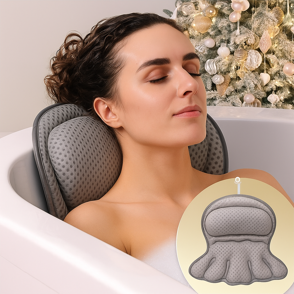 Oreiller de bain de luxe LuxieSpa 4D