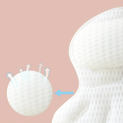 Oreiller de bain de luxe LuxieSpa 4D