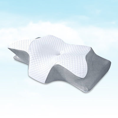 OrthoSleep Pro - Oreiller orthopédique ergonomique pour des nuits sans douleurs au cou et au dos