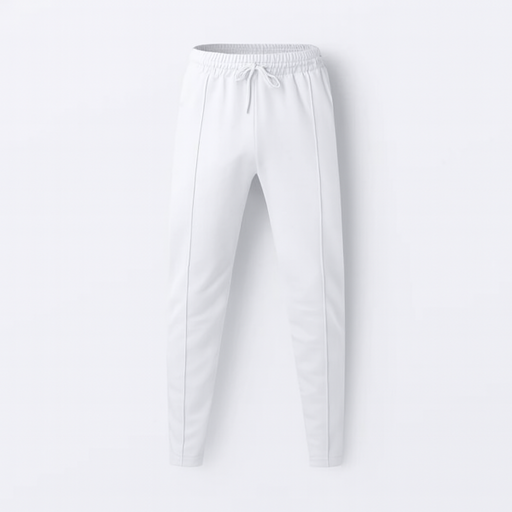 White Men's stylish and comfortable casual trousers