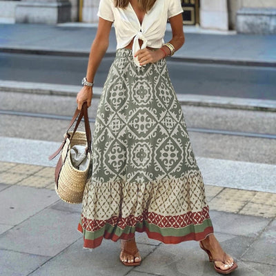 Aldara | Élégante jupe d'été Boho pour femmes