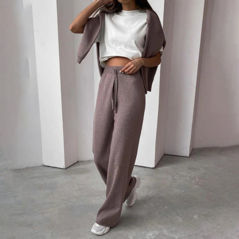 Elegante set di maglioni a collo alto da donna, perfetti per l'uso quotidiano