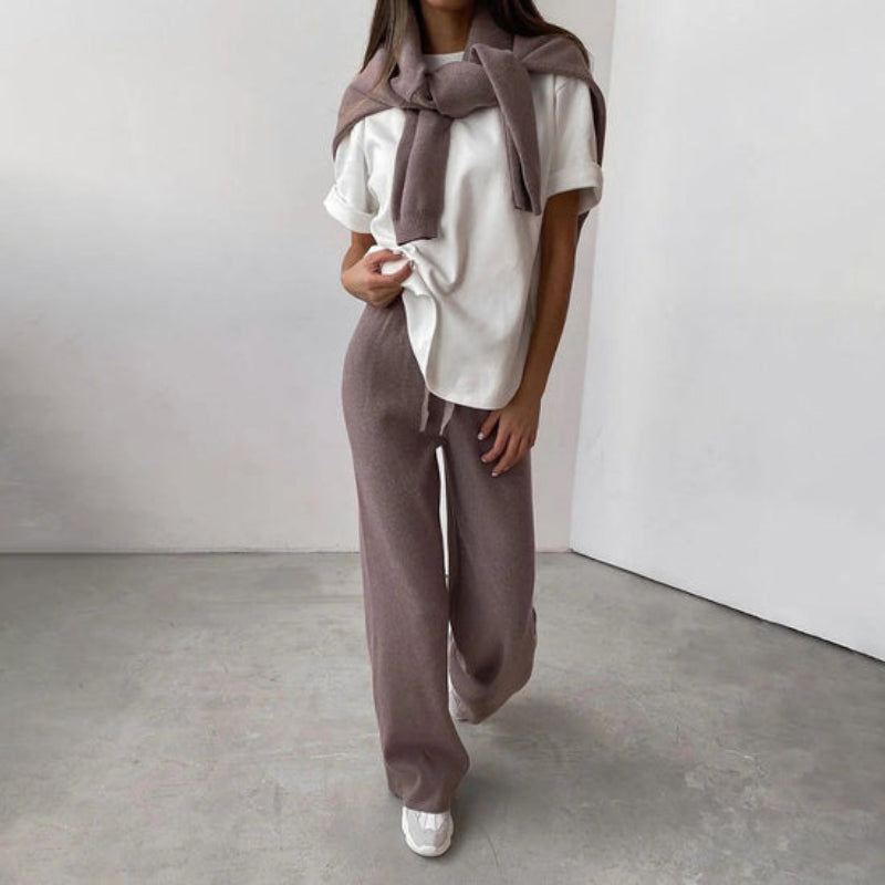 Elegante set di maglioni a collo alto da donna, perfetti per l'uso quotidiano