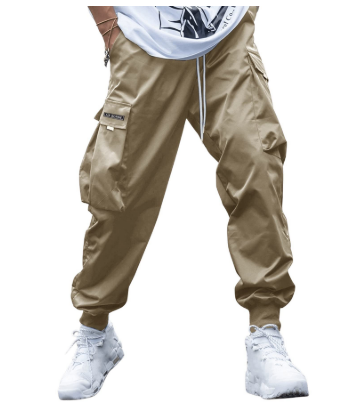Pantalon Cargo Avec Cordon De Serrage Pour Hommes | Jogger