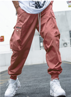 Pantalon Cargo Avec Cordon De Serrage Pour Hommes | Jogger