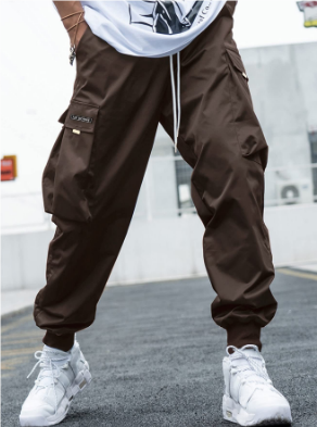 Pantalon Cargo Avec Cordon De Serrage Pour Hommes | Jogger