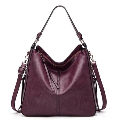 Mae - Ensemble de 2 pièces composé d'un sac à bandoulière et d'un sac à poignet en similicuir