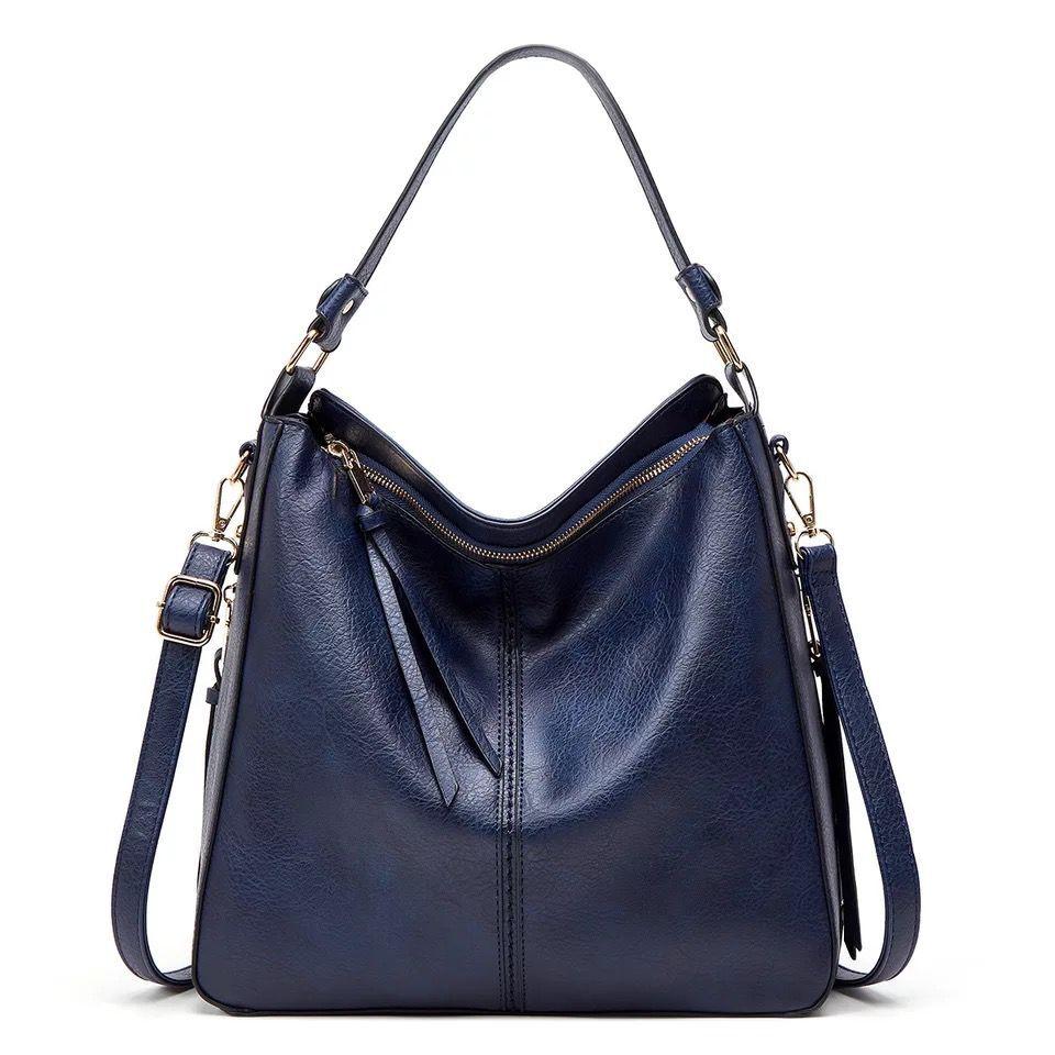 Mae - Ensemble de 2 pièces composé d'un sac à bandoulière et d'un sac à poignet en similicuir