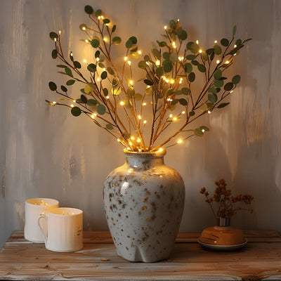 EverLeaf LED Decorative Branch Lamp - Design naturel élégant pour la décoration de la maison et du bureau