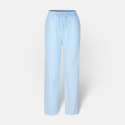 Pantalon élégant en coton et lin