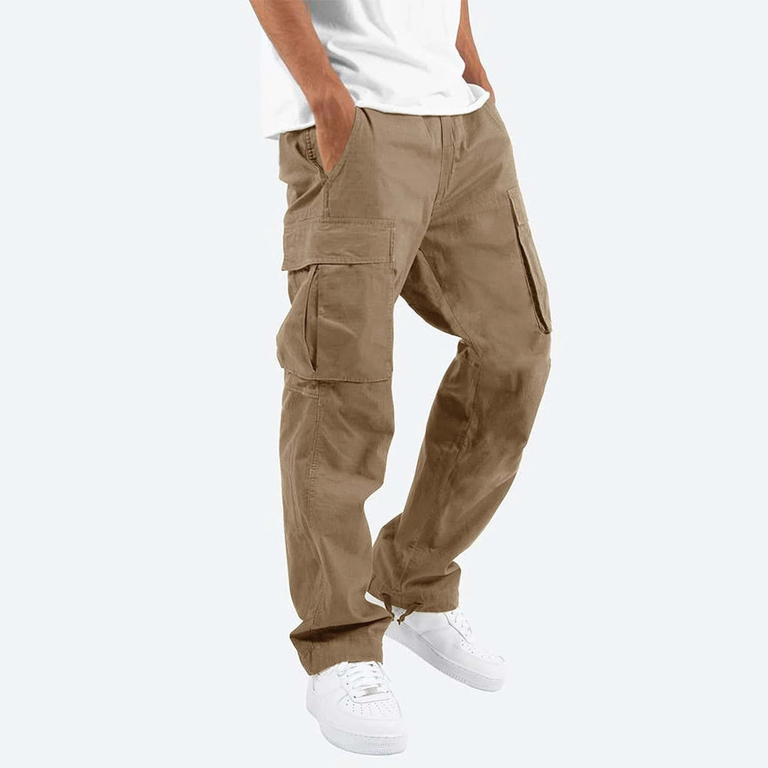 Pantalon cargo confortable à longueur unique pour hommes | Parfait pour toutes les saisons