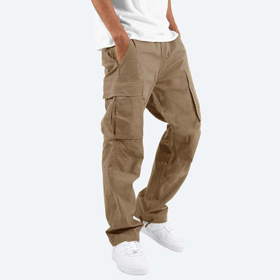 Pantalon cargo confortable à longueur unique pour hommes | Parfait pour toutes les saisons