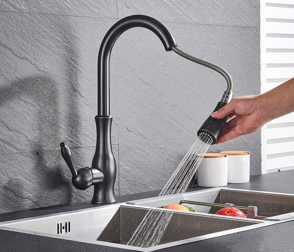 Anton - Robinet de cuisine extractible