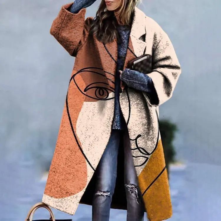 Abrigo ChicOversized: abrigo elegante y cómodo para todas las ocasiones.