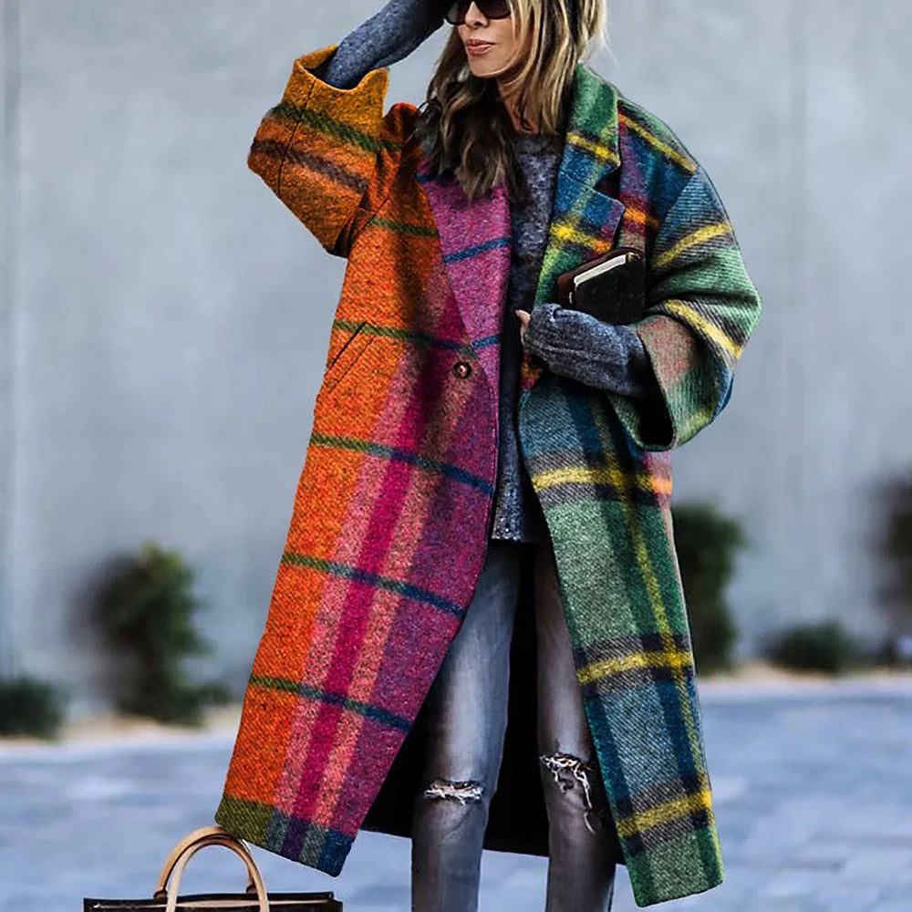 Abrigo ChicOversized: abrigo elegante y cómodo para todas las ocasiones.