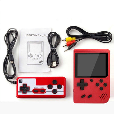 Retro game console with 400 games