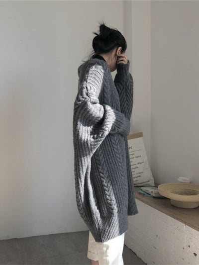 Chaleco largo de lana Comfortabel para mujer