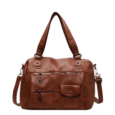 CHLOE - Sac à Main Bandoulière Cuir Grande Capacité