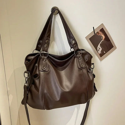 Lunelle - Grand sac à main en cuir souple