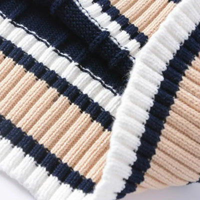 Christof - Pull en tricot sans manches à col en V pour hommes