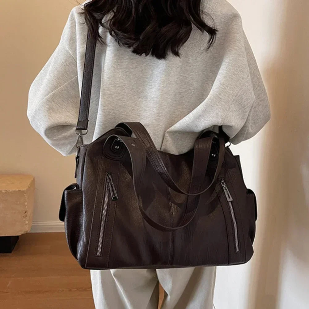 Aliona - Sac d'école avec bandoulière et fermeture éclair