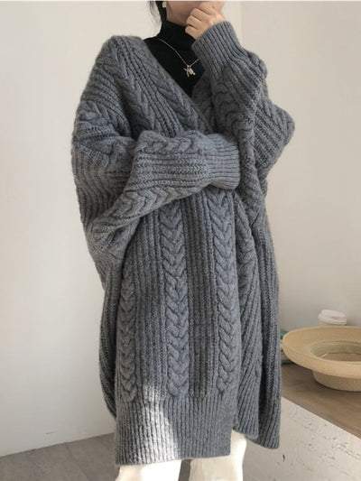 Chaleco largo de lana Comfortabel para mujer