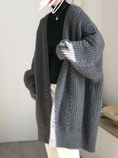 Chaleco largo de lana Comfortabel para mujer