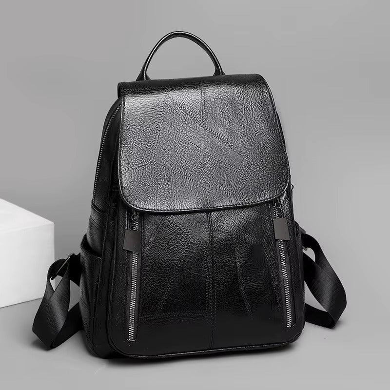 Sac à dos en cuir stylé pour femme | Sac antivol | Roswitha