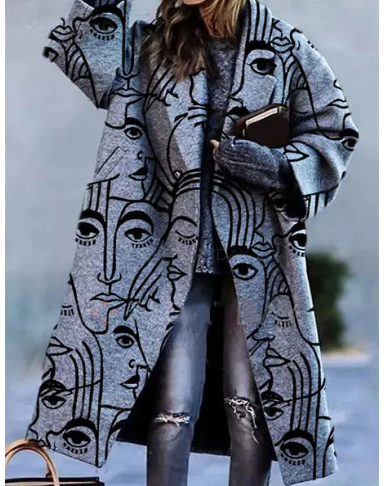 Abrigo ChicOversized: abrigo elegante y cómodo para todas las ocasiones.