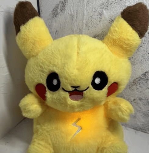 Jouet en peluche avec musique apaisante et mouvements respiratoires