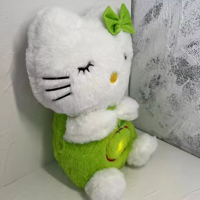 Jouet en peluche avec musique apaisante et mouvements respiratoires